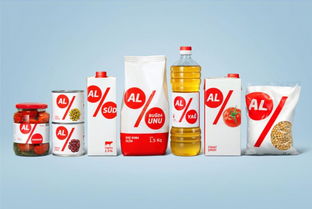 上海品牌设计公司分享 Al Market 廉价超市卖场品牌形象设计